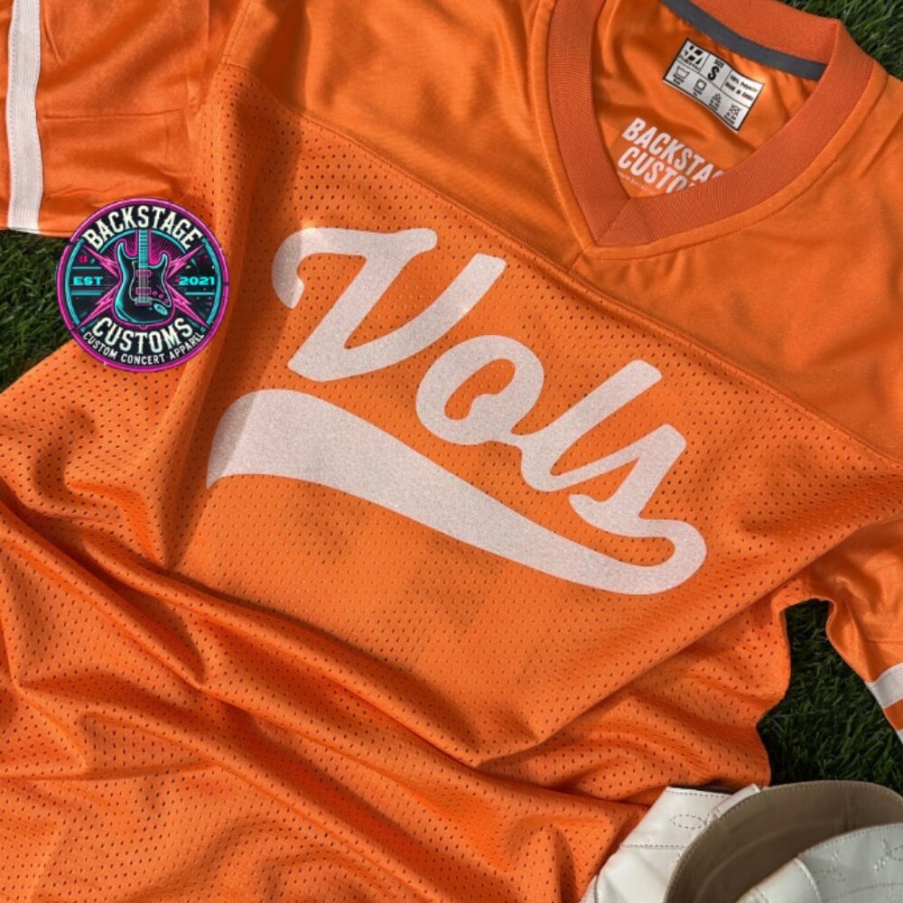 🧡 Orange Vols Wallen Football Jersey - Picture 2 of 6